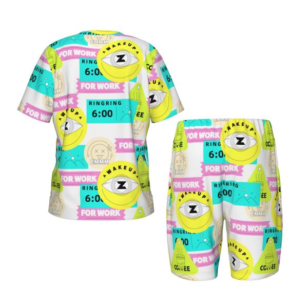 Short-Sleeved Pajama Set For Kids - Image 5