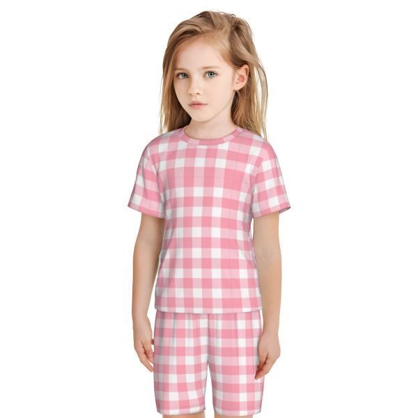 Short-Sleeved Pajama Set For Kids - Image 2