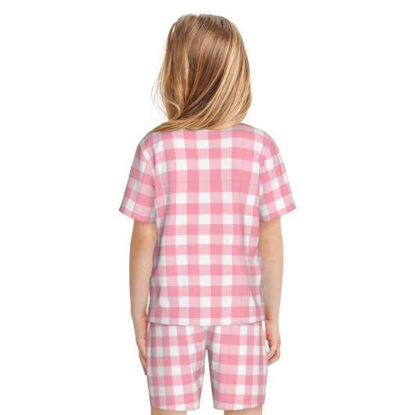 Short-Sleeved Pajama Set For Kids - Image 3