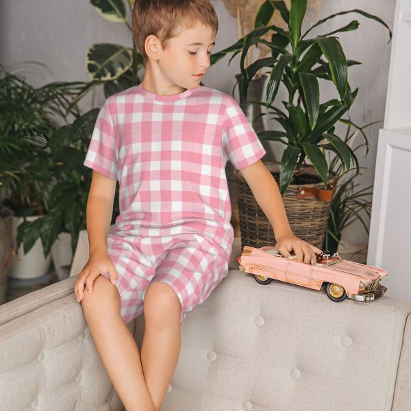 Short-Sleeved Pajama Set For Kids - Image 8