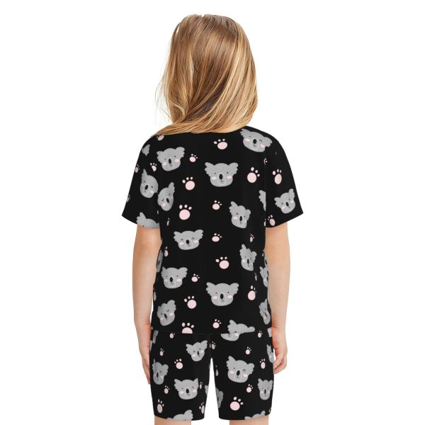 Short-Sleeved Pajama Set For Kids - Image 3