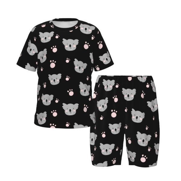 Short-Sleeved Pajama Set For Kids