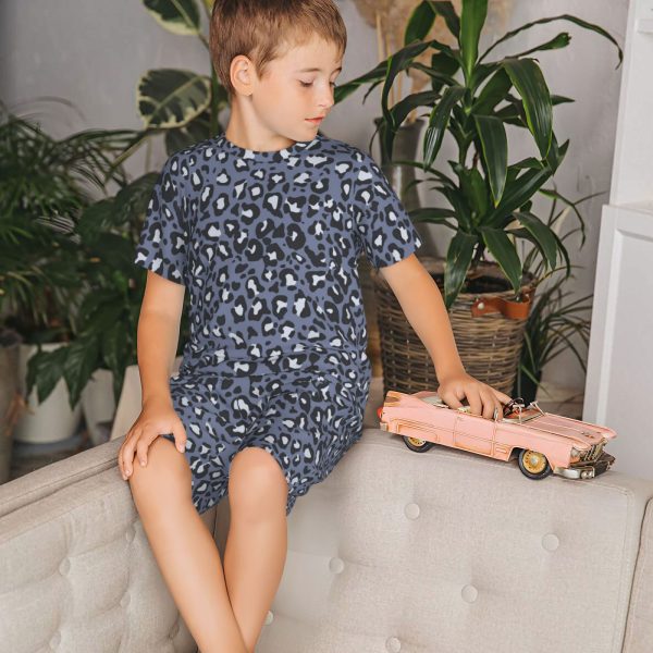 Short-Sleeved Pajama Set For Kids - Image 8