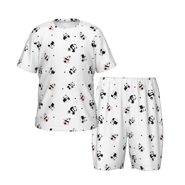 Short-Sleeved Pajama Set For Kids