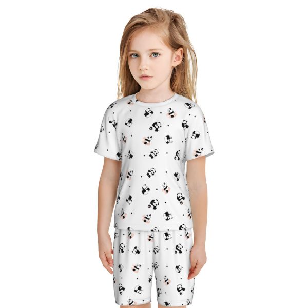 Short-Sleeved Pajama Set For Kids - Image 2