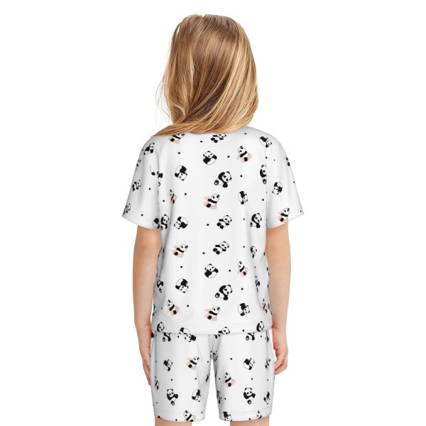 Short-Sleeved Pajama Set For Kids - Image 3