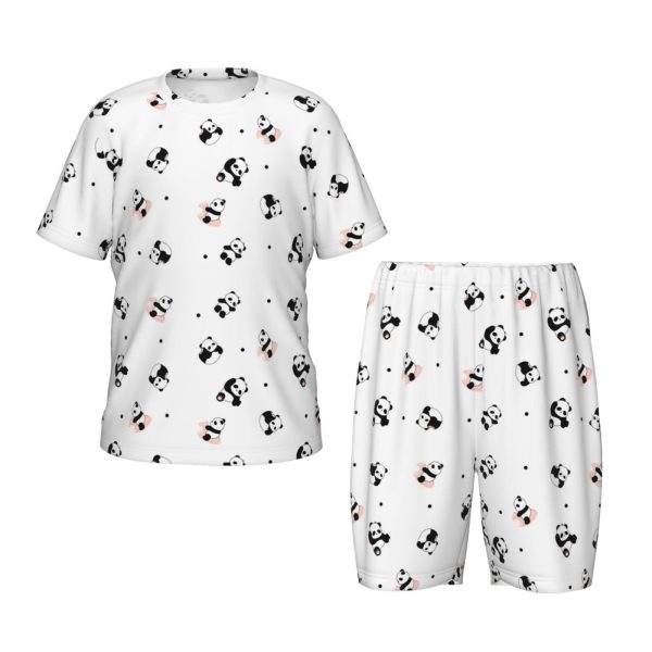 Short-Sleeved Pajama Set For Kids - Image 4