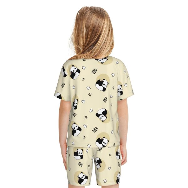 Short-Sleeved Pajama Set For Kids - Image 3