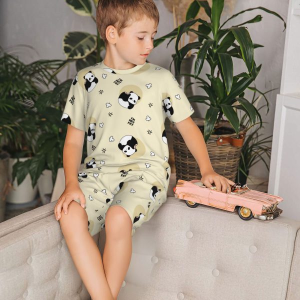 Short-Sleeved Pajama Set For Kids - Image 8