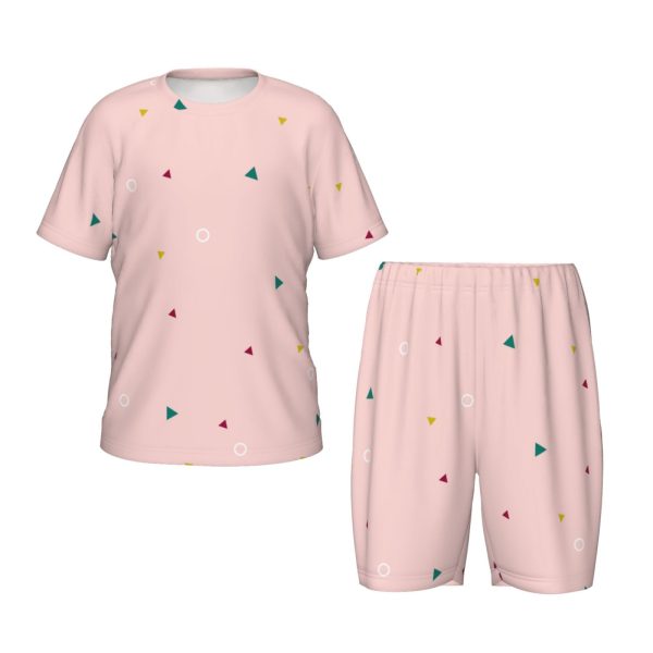 Short-Sleeved Pajama Set For Kids - Image 4