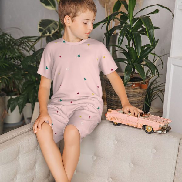 Short-Sleeved Pajama Set For Kids - Image 8