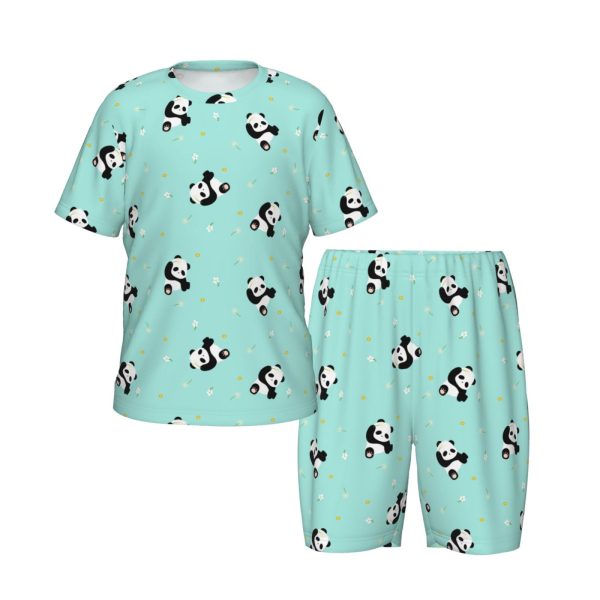 Short-Sleeved Pajama Set For Kids