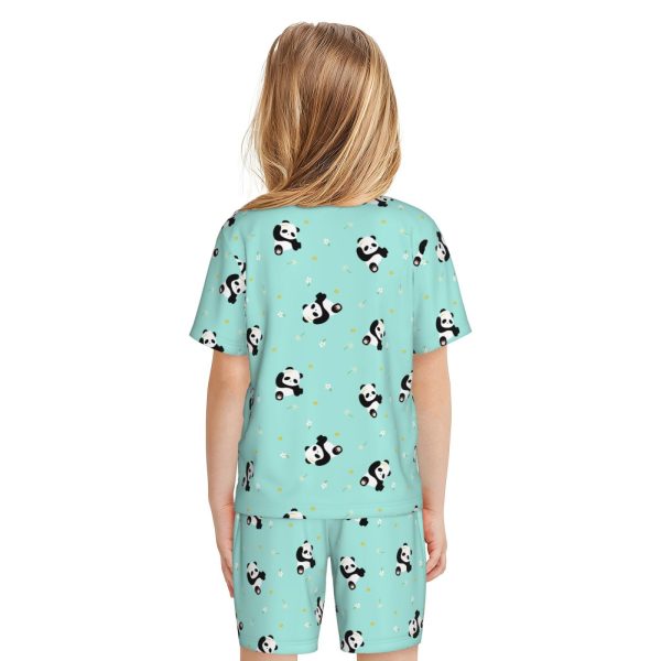 Short-Sleeved Pajama Set For Kids - Image 3