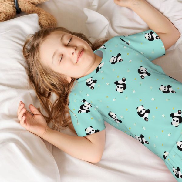 Short-Sleeved Pajama Set For Kids - Image 9