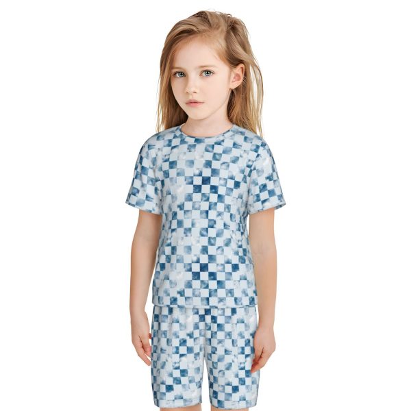 Short-Sleeved Pajama Set For Kids - Image 2