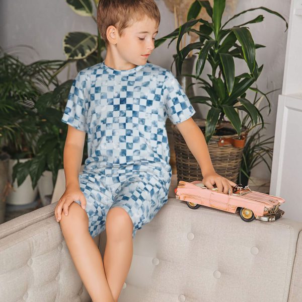 Short-Sleeved Pajama Set For Kids - Image 8