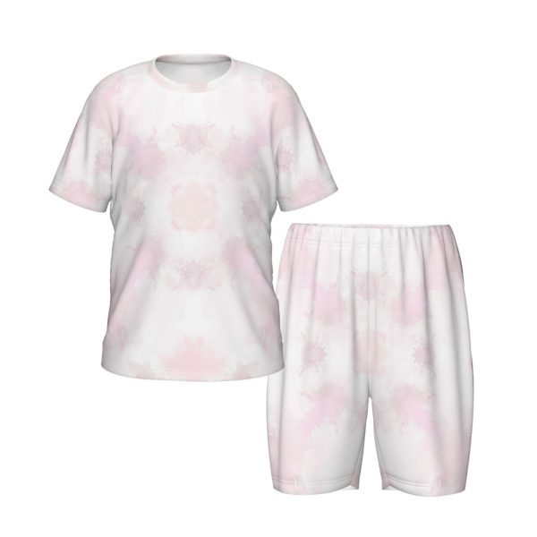 Short-Sleeved Pajama Set For Kids