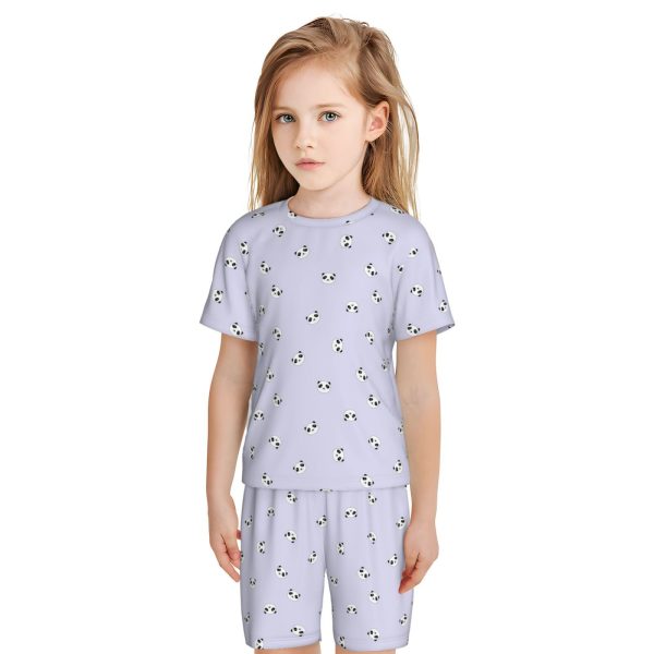 Short-Sleeved Pajama Set For Kids - Image 2