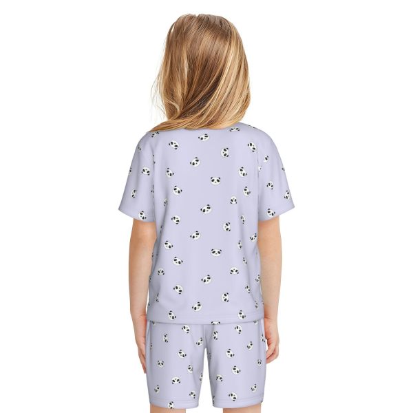 Short-Sleeved Pajama Set For Kids - Image 3