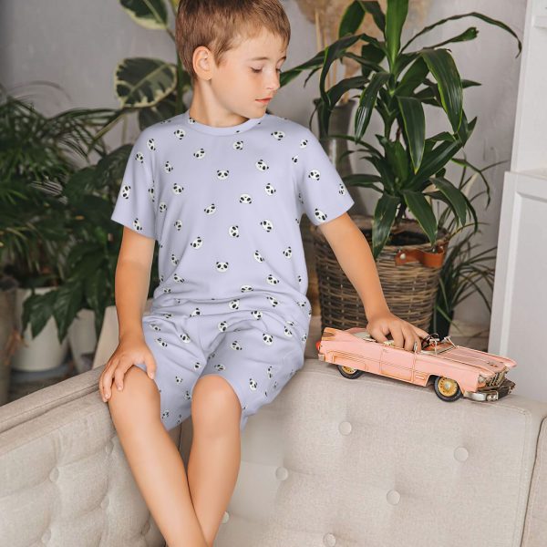 Short-Sleeved Pajama Set For Kids - Image 8