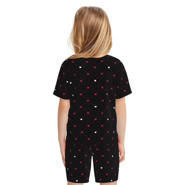 Short-Sleeved Pajama Set For Kids - Image 3