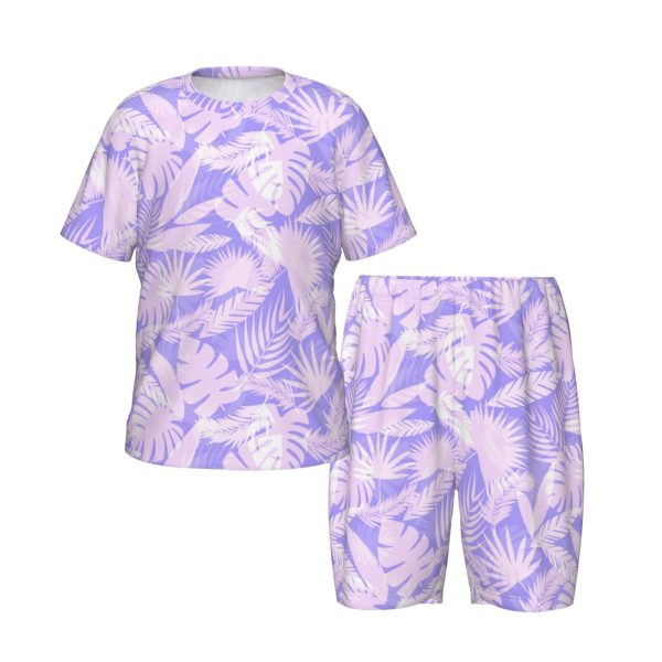 Short-Sleeved Pajama Set For Kids