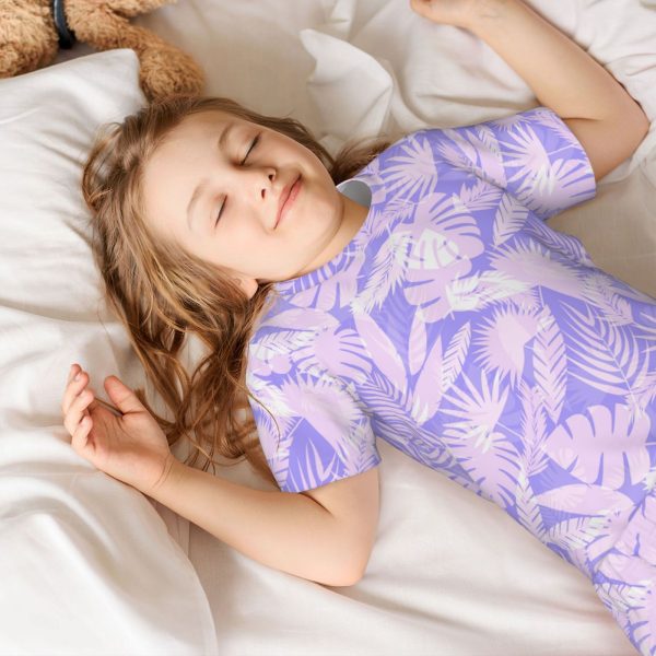 Short-Sleeved Pajama Set For Kids - Image 9