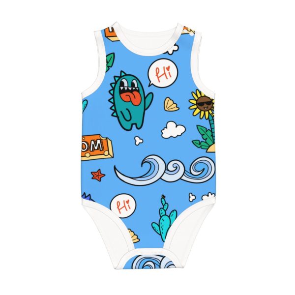 Baby Sleeveless Bodysuit - Image 6